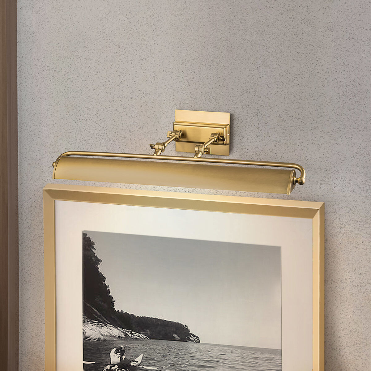 Winchfield 160 watt 27.5 inch Aged Brass Picture Light Wall Light